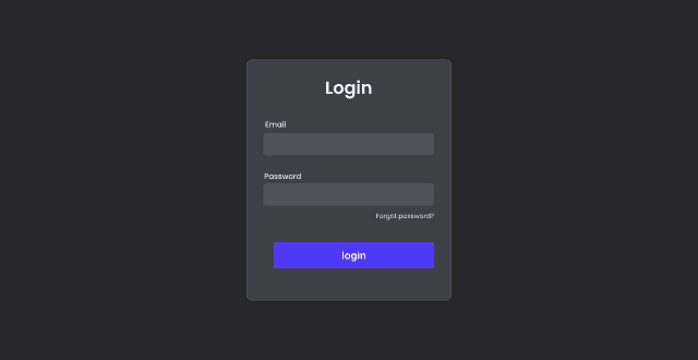 Login Form