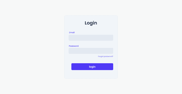 Login Form