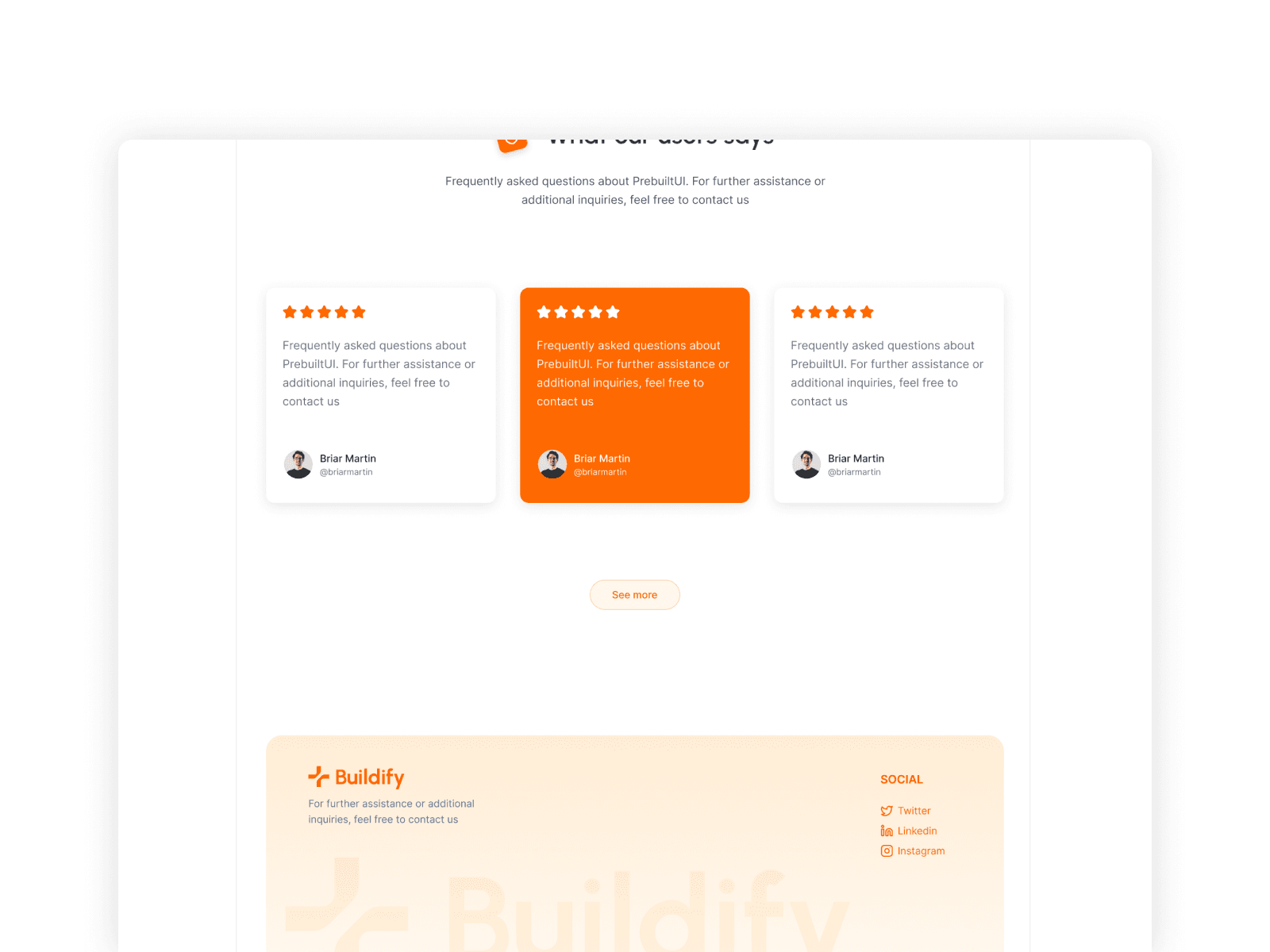 Buildify - AI Agents SaaS Website Template