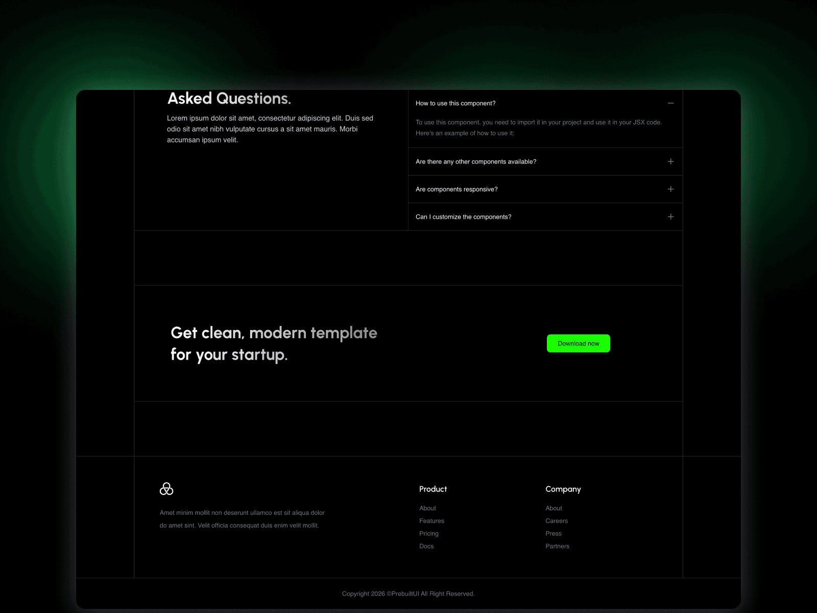 Mapple - React js Template for Agency