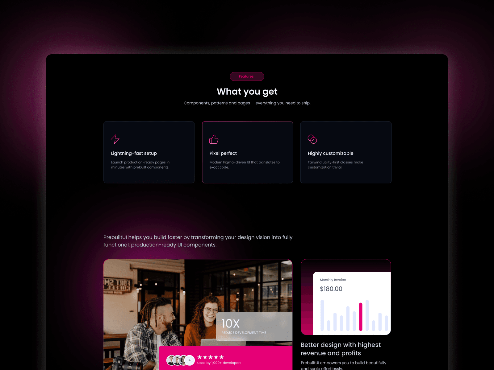 Pixels - Animated SaaS App Template