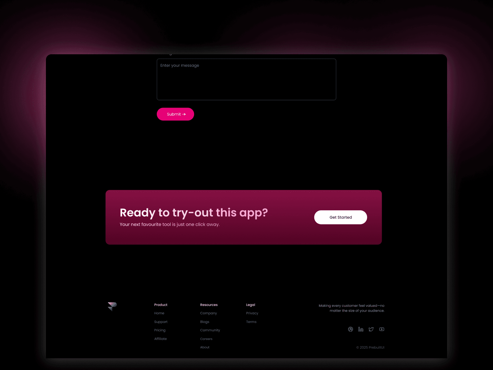 Pixels - Animated SaaS App Template