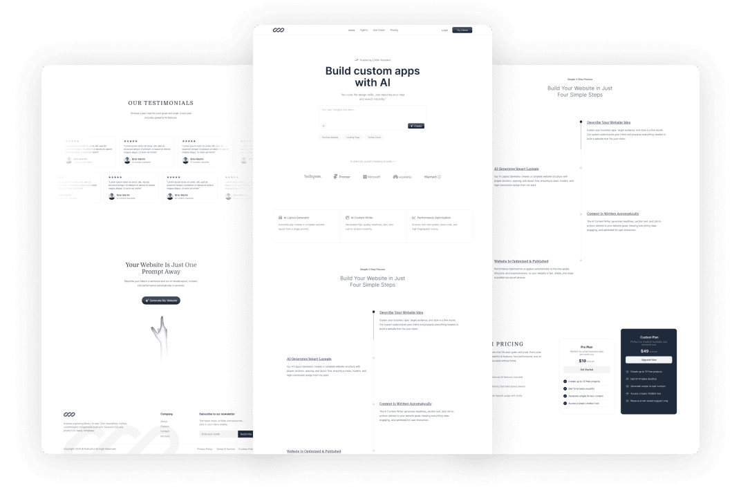 Prompt2App - AI App Builder SaaS Template