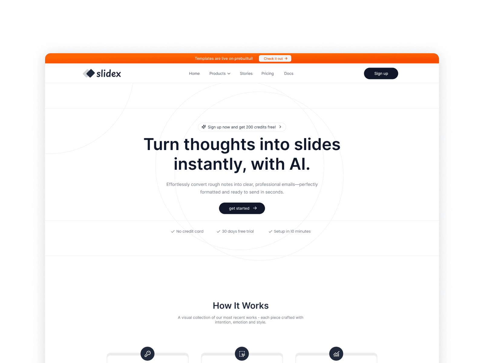 SlideX - AI Presentation Template